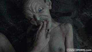 פרודיה פורנו של שר הטבעות: זיון מלוכלך ומזעזע עם גולום הנקבה המכוערת!