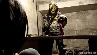 רעולי פנים פסיכו מטורף קשה מזיין את התחת בנות רועש החברה