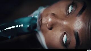 ברבי ראוס השחורה עם תחת ענק ואמרי מומוטה זוכות באונס טנטקלים מטורף